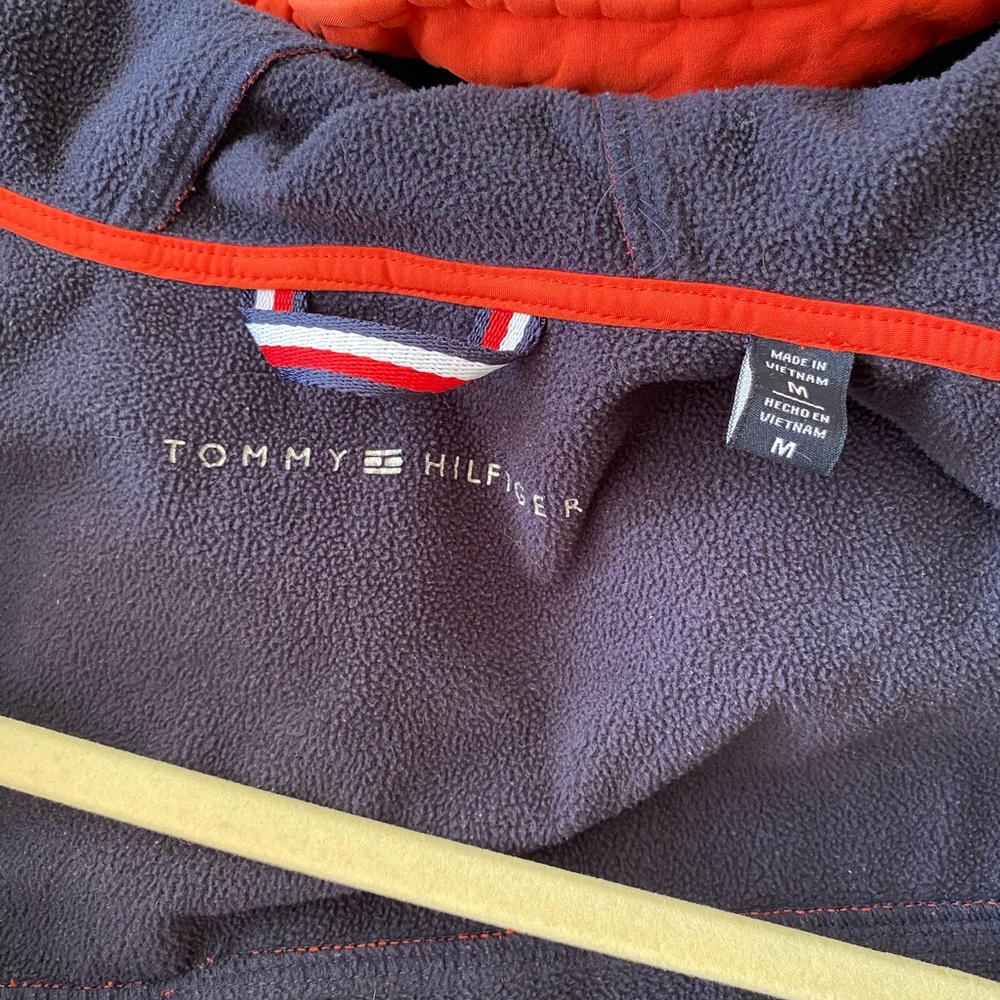 Tommy Hilfiger Men's Soft Shell Performance Hoody Logo Jacket Size M - Picture 11 of 11